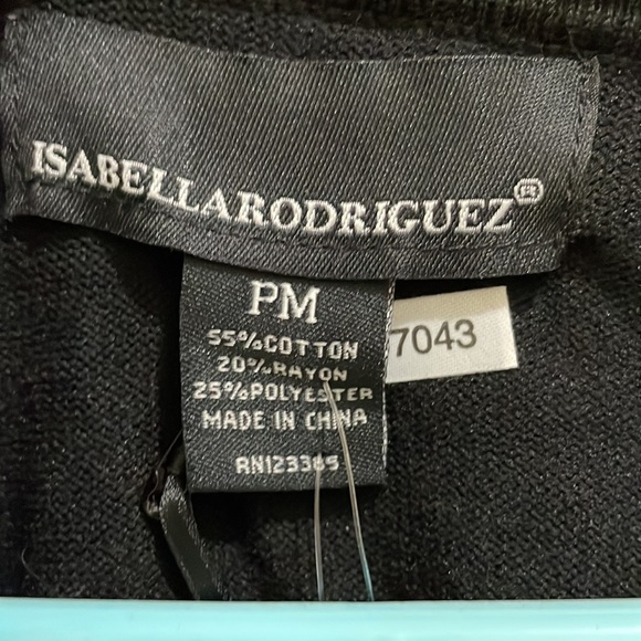 Isabella Rodriguez black bolero cardigan (sz pm) - Picture 3 of 9